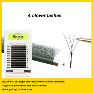 4 clover lashes